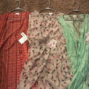 Medium Lularoe Shirley price is for all three